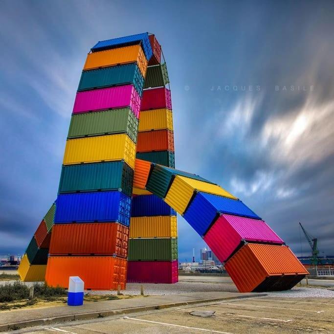 Appartement Perret Vue Sur Mer Le Havre Eksteriør billede
